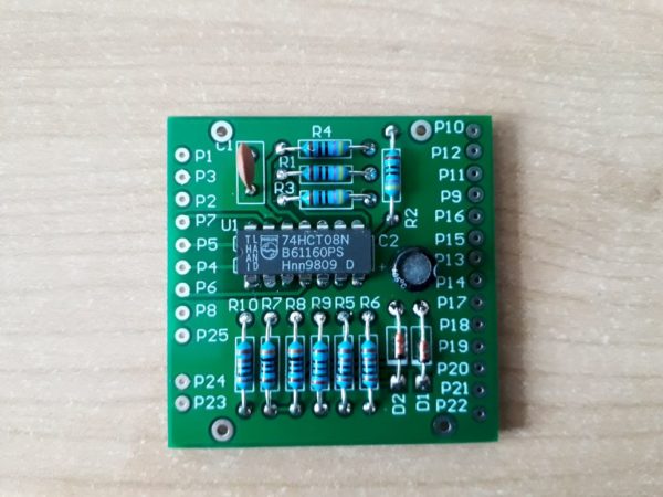 PCB Atari 2600 SECAM assemblé