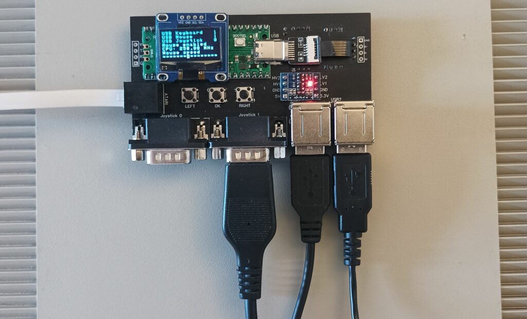 Atari Eiffel Pico USB en fonctionnement