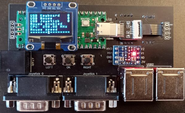 Adaptateur Atari Eiffel Pico USB