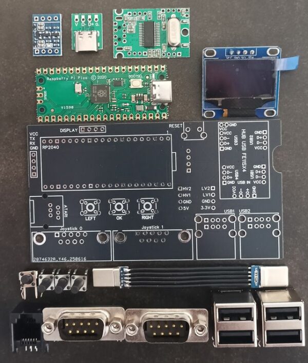 Adaptateur Atari Eiffel Pico USB en kit